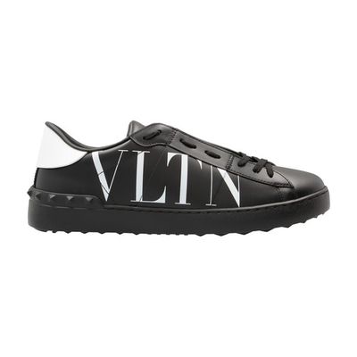 Open sneakers with VLTN print