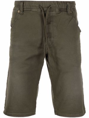 Diesel slim-cut drawstring shorts - Green