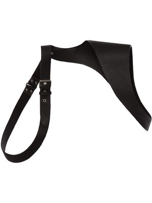 Alexander McQueen classic leather harness - Black