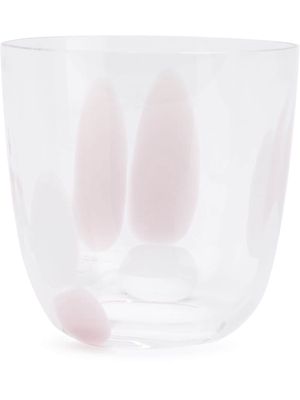 Carlo Moretti drip print glass - Pink