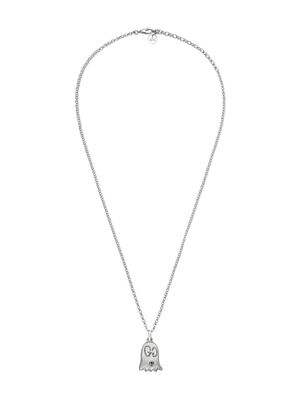 Gucci GucciGhost necklace in silver - Metallic