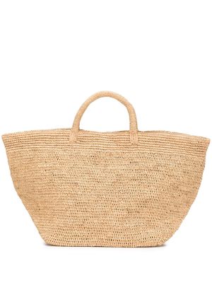 IBELIV Vanilla woven tote - Brown