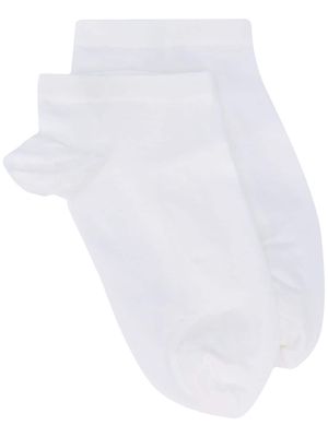 Wolford plain cotton-blend socks - White