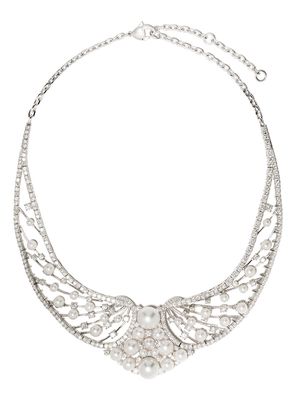 Yoko London 18kt white gold diamond Heirloom necklace - 7