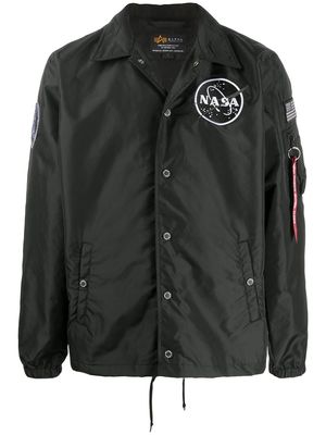 Alpha Industries NASA satin-shell jacket - Black