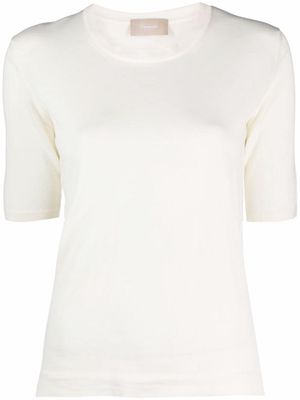 Drumohr short-sleeved cotton T-shirt - Neutrals