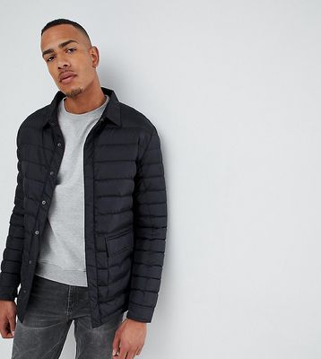 French Connection TALL Quilted Worker Jacket-Black
