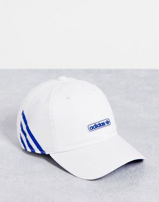 adidas Originals Relaxed Forum strapback cap in white