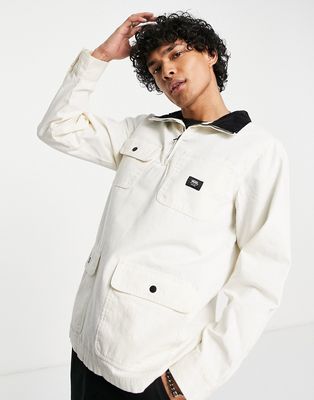 Vans Drill Chore overhead jacket in off white