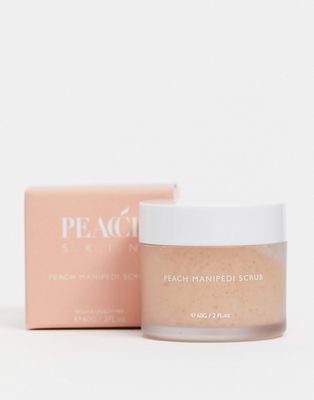 Peacci S.K.I.N Peach Mani Pedi Scrub-No color