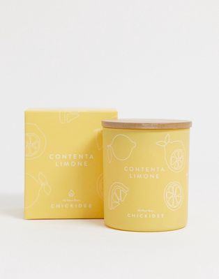 Chickidee Contenta Limone Candle 294g/ 10.5oz-No color
