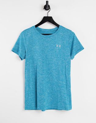 Under Armour Training Tech T-Shirt In Teal-Blues