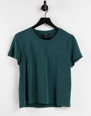 Monki Jolina t-shirt in dark green - part of a set