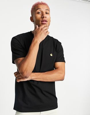 Carhartt WIP Chase t-shirt in black