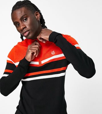 Dare 2b outgoing ski mid layer sweat in amber glow and black-Multi