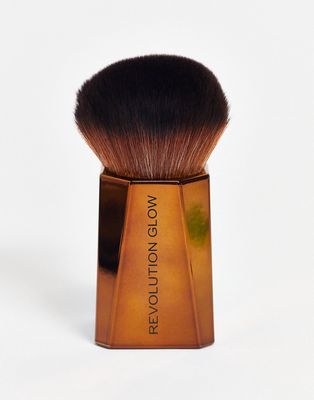 Revolution Glow Splendour Powder Brush-No color