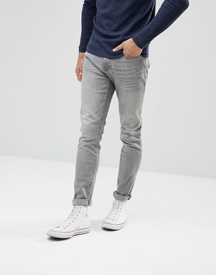 Celio Slim Fit Jeans In Gray Wash