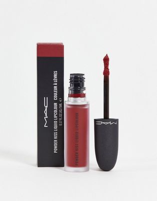 MAC Powder Kiss Liquid Lipcolor - Fashion Sweetie-Red