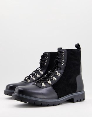 Bolongaro Trevor everett leather boots-Black