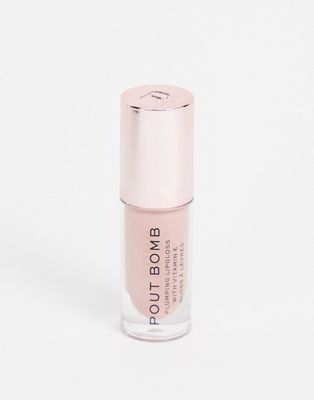 Revolution Pout Bomb Plumping Lip Gloss - Candy-No color