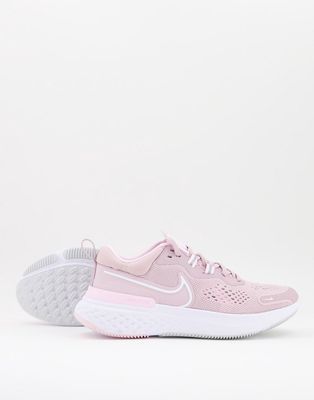 Nike Running React Miler 2 sneakers in pink