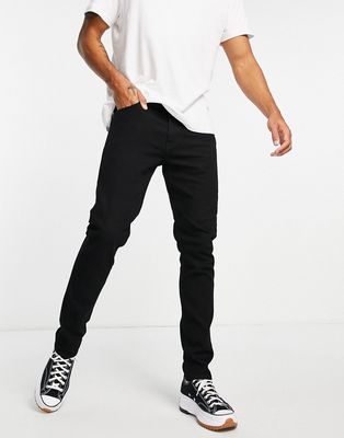 Levi's 512 slim tapered fit jeans in black