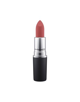 MAC Powder Kiss Lipstick - Brickthrough-Pink