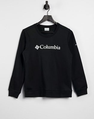 Columbia logo sweatshirt in black