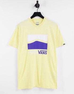 Vans Original DNA sidestripe t-shirt in white