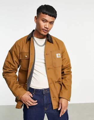 Carhartt WIP michigan jacket in brown