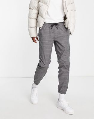 Abercombie & Fitch smart joggers in gray