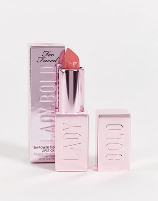 Too Faced Lady Bold EM-POWER Lipstick - Level Up-Pink