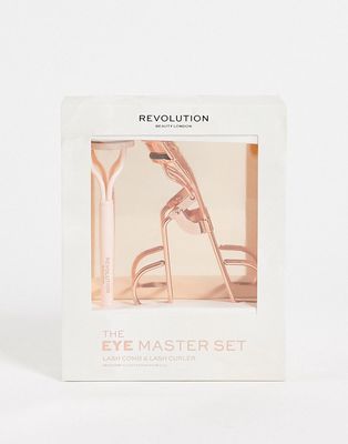 Revolution Eye Master Lash Curler & Comb Set-No color