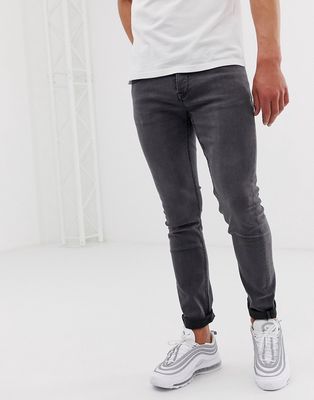 Only & Sons slim fit jeans in gray-Grey