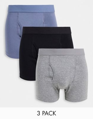 Weekday Johnny 3-pack boxer set in multi