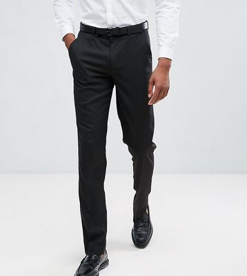 ASOS DESIGN Tall slim suit pants in black