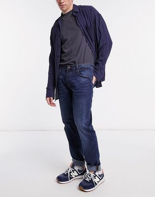 Only & Sons regular fit jeans in blue-Blues