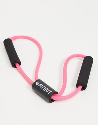 FitHut figure of 8 resistance band in pink