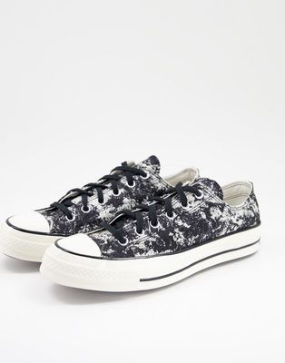 Converse Chuck 70 Ox Surface Fusion jacquard sneakers in black