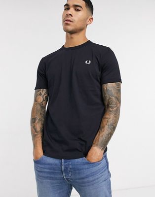 Fred Perry ringer t-shirt in navy