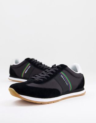 PS Paul Smith Prince leather sneakers in black