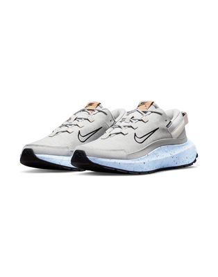 Nike Crater Remixa sneakers in gray fog