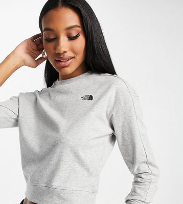 The North Face Ensei long sleeve T-shirt in gray - Exclusive to ASOS