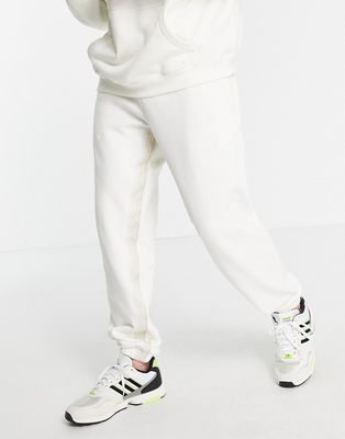 adidas Originals RYV sweatpants in off white