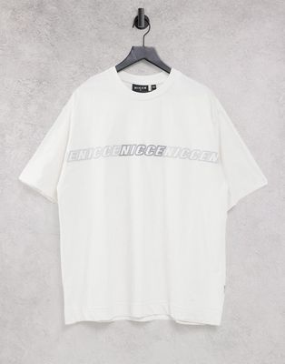 Nicce Rioja T-shirt in white
