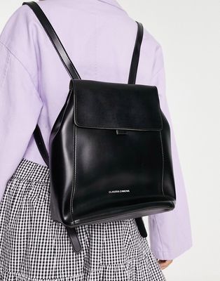 Claudia Canova chain backpack in black
