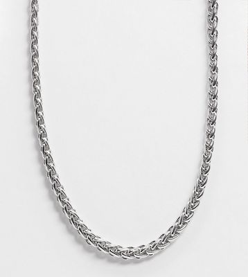 Reclaimed Vintage inspired chain necklace in silver