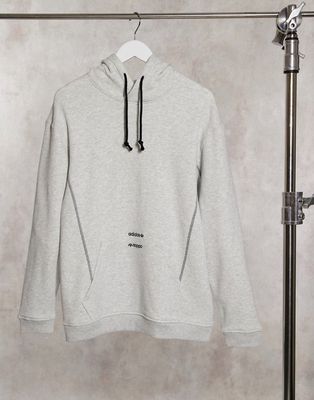 adidas Originals RYV hoodie in gray-Black