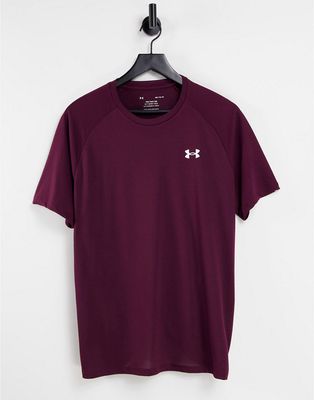 Under Armour Tech 2.0 t-shirt in maroon-Red