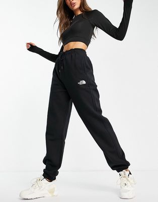 The North Face Oversized Essential sweatpants in black